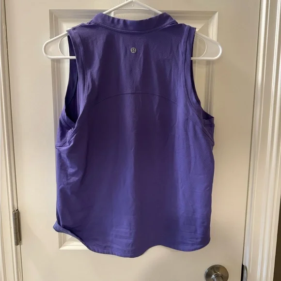 Lululemon front zip quick dry tank - Picture 2 of 3